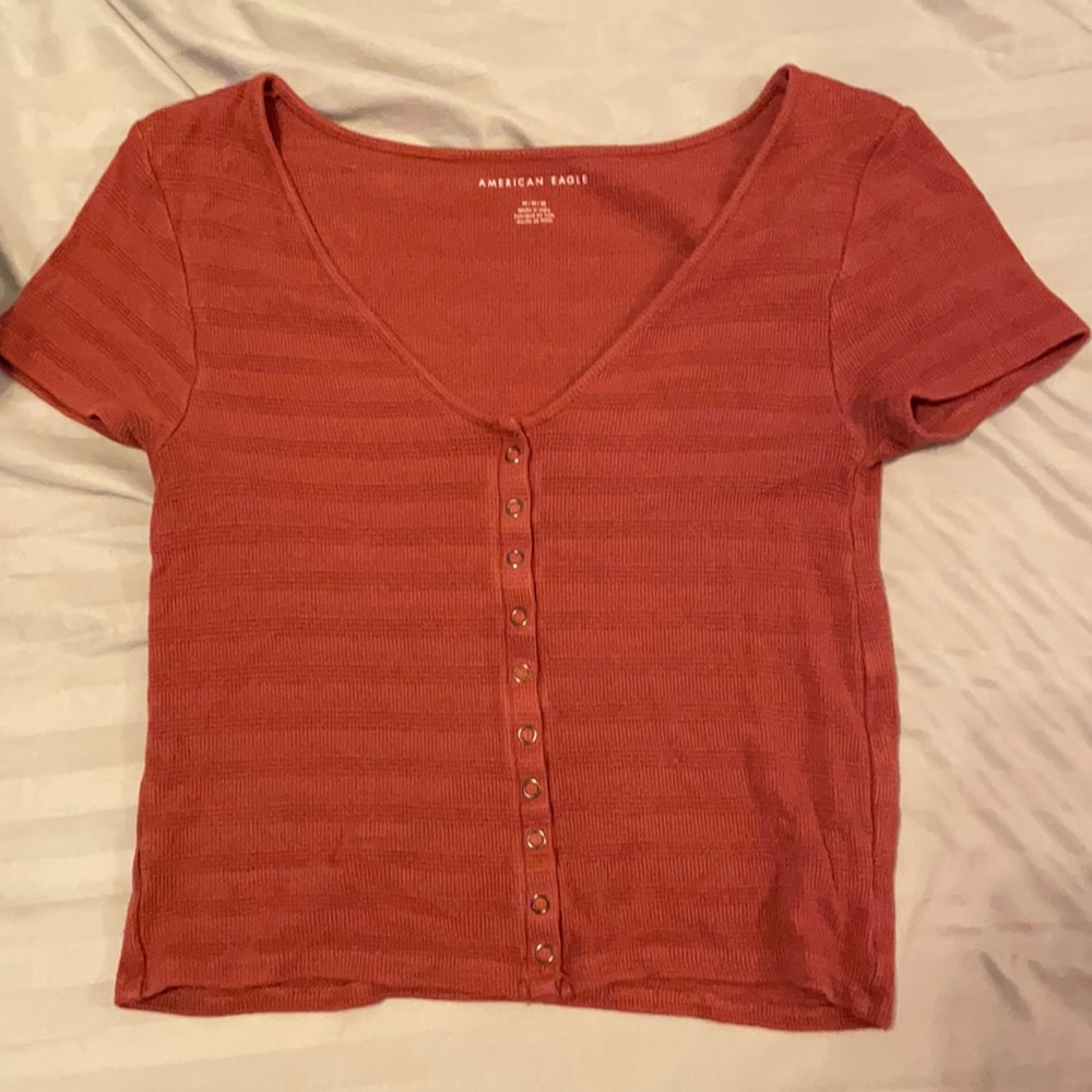 American Eagle cropped shirt - Picture 1 of 1
